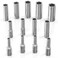 Olsa Tools SAE Deep Socket Set 14Inch Drive 13pc 6Point Chrome Sockets from 18 to 58 and No Skipped Sizes Mechanic Deep SAE Socket Set Professional Grade Long Sockets Part 1329