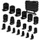 JEUCLEL 19Pcs External Torx Plus Socket Set 6 Point EP Socket Compatible with Tesla 12 38 14 Drive Female External ETorx Plus Socket High Deformation Prevention Puller Tool