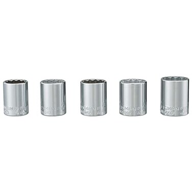 CRAFTSMAN Socket Set 12 Inch Drive MM 5 Piece CMMT34574