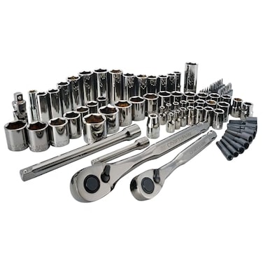 CRAFTSMAN Mechanics Tool Set 14 38 Drive SAEMetric 81 Piece CMMT82335L
