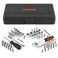 COMOWARE 69pcs Small Socket Set 14 38 Metric Standard Socket Wrench Set Ratchet Wrenches Set with Extension Bar 72T Ratchet Wrench Ratchet Sets for Auto Repairing Home Use
