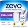 Zevo 2 Flying Insect Traps 4 Refill Cartridges Plug in Fly Trap Indoor Bug Catcher for Gnats House Fruit Flies Blue UV Light Technology MessFree Alternative to Bug Zapper