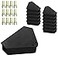 Anblak Mouse Station with Keys Black 12 Pack Key Required Mouse Stations Mice Stations Keeps Children and Pets Safe Indoor Outdoor