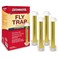 Catchmaster Gold Stick Fly Trap 4Pk Bug Fruit Fly Traps for Indoors Outdoors Premium Adhesive Mosquito Gnat Bug Catcher Insect Killer Bulk Pest Control for Home
