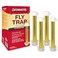 Catchmaster Gold Stick Fly Trap 4Pk Bug Fruit Fly Traps for Indoors Outdoors Premium Adhesive Mosquito Gnat Bug Catcher Insect Killer Bulk Pest Control for Home
