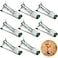 Qualirey 8 Pcs Outdoor Gopher Trap Easy Set Mole Trap Weather Resistant Gopher Killer Vole Killer for Lawn Garden Farm Green