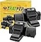 TRATPER Rat and Chipmunk Traps Prevents Accidental Triggering with Dual Tunneled Design Covered Snap Traps for Humane Kill Reusable Pest Control for Rats Indoor Outdoor Use 2 Pack