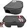 Exterminators Choice HeavyDuty Mice Bait Station Kit Compact LowProfile Design for Indoor Outdoor Use Secure Locking Bait Station Key 2Pack 475in x 35in x 125in