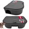 Exterminators Choice HeavyDuty Mice Bait Station Kit Compact LowProfile Design for Indoor Outdoor Use Secure Locking Bait Station Key 2Pack 475in x 35in x 125in