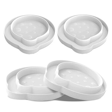 ASPECTEK Bed Bug Detector and Interceptor Safe EcoFriendly Bug Trap for Monitoring and Prevention Effective Bed Bug Traps for Home Use Pack of 4 White