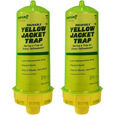 RESCUE! RESCUE Reusable Yellowjacket Trap Includes Attractant 2 Traps