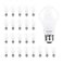 LEDVANCE Sylvania ECO LED A19 Light Bulb 60W Equivalent Efficient 9W 7 Year 750 Lumens NonDimmable Frosted 5000K Daylight 24 Pack 40987
