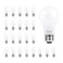 LEDVANCE Sylvania ECO LED A19 Light Bulb 60W Equivalent Efficient 9W 7 Year 750 Lumens NonDimmable Frosted 5000K Daylight 24 Pack 40987