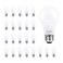 LEDVANCE Sylvania ECO LED A19 Light Bulb 60W Equivalent Efficient 9W 7 Year 750 Lumens NonDimmable Frosted 5000K Daylight 24 Pack 40987