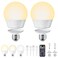 Brightown E26 Rechargeable Light Bulb with Remote Timer and 3 Color Temperatures Battery Backup Bulb for Sconces and Lamps E26 Detachable Charging for NonHardwired Fixture Dimmer 700LM