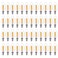 FLSNT 48 Pack LED Candelabra Bulbs 60W Equivalent B11 Dimmable LED Chandelier Light Bulbs E12 Base 2700K Soft White ULCA65 Listed