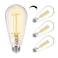 DAYBETTER 4 Pack Vintage LED Edison Bulbs E26 Led Bulb 60W Equivalent Dimmable Led Light Bulbs High Brightness 800 LM Warm White 2700K ST58 Antique LED Filament Bulbs Clear Glass Style for Home