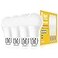 Neporal Full Spectrum Light Bulb 6000K Natural Sunlight Bulbs 9W 60W Equivalent LED Light Bulb Natural Light Bulbs A19 E26E27 4 Pack
