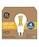 GE Ultra Bright LED Light Bulbs 150 Watt Soft White A21 Bulbs 4 Pack
