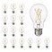 LEDVANCE Sylvania Led Truwave Natural Series A19 Light Bulb 60W Equivalent Efficient 8W Medium Base Dimmable Clear 5000K Daylight 16 Pack 40809
