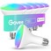 Govee Smart Light Bulbs 1200 Lumens Dimmable BR30 Bulbs RGBWW Color Changing Light Bulbs WiFi Bluetooth LED Bulbs 16 Million Colors Music Sync Compatible with Alexa Google Assistant 6 Pack