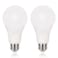 GREENIC Radar Motion Sensor Light Bulb 2 Pack A21 15W 100W Equivalent 1500LM E26 Dusk to Dawn LED Bulbs Outdoor Lighting Auto Motion Detector Light for Garage Porch Driveway PatioDaylight 5000k