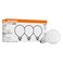 LEDVANCE Sylvania ECO LED Light Bulb G25 Globe 40W Equivalent Efficient 35W 7 Year 325 Lumens Frosted 2700K Soft White 3 Pack 40880