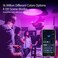 DAYBETTER Smart Light Bulbs Alexa Light Bulb WiFi Light Bulbs RGBCW Color Changing Light Bulb A19 9W 800LM Smart Bulbs that Work with Alexa Google Assistant 24Ghz only No Hub Required10 Pack