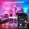 Linkind Smart Light Bulbs Smart Bulb that Work with Alexa Google Home AiDot LED Light Color Changing A19 E26 Dimmable RGBTW DIY Light Show Dotis No Hub Needed 800LM 24G WiFiBluetooth 6 Pack