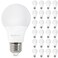 VATION LIGHTING 24 Pack A19 LED Light Bulb Daylight 5000K LED Bulbs 60 Watt Equivalent Efficient 85 Watt 800 Lumens E26 Medium Base NonDimmable ETLUL Listed