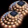 Ousam Led Solar LED Strip Lights Outdoor String Light Waterproof 20FT 180LED Cuttable Tape Rope Solar Lighting for Garden Path Deck Yard Stair Step Christmas Decorative Lighting 2 Packs