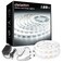 dalattin White LED Strip Lights 100ft Dimmable Bright 24V Led Light Strip 6500K Daylight White 1800 LEDs Lights for Bedroom Mirror Kitchen Strong Adhesive 2 roll of 50ft