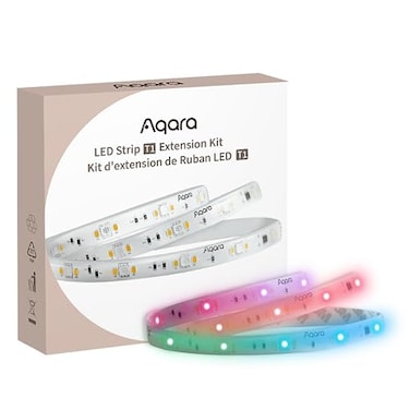 Aqara LED Strip T1 ExtensionRequires LED Strip T1 Sold Separately328 FT RGBIC LED Light Extension with 16 Million ColorsTunable WhiteGradient Effects 1 Pack3936 inch