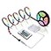 lawnko LED Strip with 24 Keys Remote Control 2m Battery Powered Strip Lights for Party and DIY Decoration