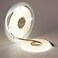 TOPAI 24V COB LED Strip 328ft Daylight White 5000K Outdoor Waterproof Super Bright CRI93 Self Adhesive Uniform Dotless 384LEDsM Cuttable Flexible for Cabinet Home Office DIY Lighting