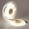 TOPAI 24V COB LED Strip 328ft Daylight White 5000K Outdoor Waterproof Super Bright CRI93 Self Adhesive Uniform Dotless 384LEDsM Cuttable Flexible for Cabinet Home Office DIY Lighting
