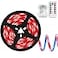 echosari LED Strip Lights Battery Powered 90 LED Red 2835 SMD Strip Lights 98 Ft Cuttable SelfAdhesive Strip Lights with Remote Timer for Outdoor Indoor Party Bedroom Decoration