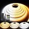 AXMOTUT CCT COB LED Strip Lights 328ft Dimmable 2700K6500K 24V Tunable White LED Light Strip Kit High Density CRI 90 LED Strips with Remote Controller and Power Supply for Bedroom Kitchen Home Lightin