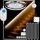 GOOMEEYA Dual Motion Sensor Light Indoor Plugin Adjustable LED Step Stair Light Strip with Double Sensor Detection Timer Dimmer for Staircase Hallway Bedroom 164FT 3000K Warm White