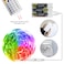 RUISHINE Battery Operated LED Strip Lights 328ft Battery Powered Led Strip Lights for Bedroom Color Changing APP Remote USB Led Lights for TV Room Kitchen Party