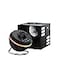Ainael Galaxy Projector Star Projector Home Planetarium with 1 Glass Projection Disc 180 Rotatable Starry Sky Night Light with Meteor Effects Light Strip for Bedroom Kids Adults Gift