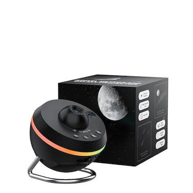 Ainael Galaxy Projector Star Projector Home Planetarium with 1 Glass Projection Disc 180 Rotatable Starry Sky Night Light with Meteor Effects Light Strip for Bedroom Kids Adults Gift