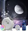 LEYOYO Galaxy Projector for Bedroom4K Image Planetarium Projector Adjustable Knob13 in 1 Kids Night Light Projector with Builtin Speaker White Noise360 Rotating with Remote Timer White