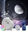 LEYOYO Galaxy Projector for Bedroom4K Image Planetarium Projector Adjustable Knob13 in 1 Kids Night Light Projector with Builtin Speaker White Noise360 Rotating with Remote Timer White