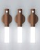 iThird BatteryOperated Wall Sconce Wall Lights 2200mAh Rechargeable Motion Sensor Magnetic Wireless Stairway Lights Portable Hallway Light Wooden Wall Lighting for Bedroom StairWhite Light