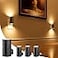 NIORSUN Night Lights Plug into Wall Dimmable with 3 Color Modes Auto OnOff Sensor UltraSlim Nightlight for Hallway Bathroom Bedroom Nursery Kitchen 4 Pack Black
