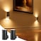 NIORSUN Night Lights Plug into Wall Dimmable with 3 Color Modes Auto OnOff Sensor UltraSlim Nightlight for Hallway Bathroom Bedroom Nursery Kitchen 2 Pack Black
