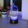 EXIGENT Boba Bubble Milk Tea 3D Acrylic LED Lamp Night Light Flashing Cool BobaLamp