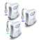 MIEFL Toilet Light Motion Sensor Activated 16 Colors Changing 3 Pack LED Toilet Seat Lights Inside Glow Bowl Smart Bathroom Night Light Cool Funny Christmas White Elephant Gag Gifts Dad Mom Boy Men Un