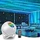 HERHOTER Star ProjectorNorthern Lights Projectorwith Bluetooth Speaker White Noise Remote ControlNight Lightfor Game Room Adults Family GatheringsGalaxy Projector Bedroom